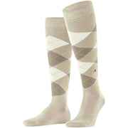 Chaussettes hautes Burlington Manchester - Beige Gravel