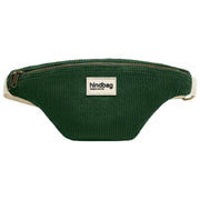 Sac Banane Hindbag Olivia - Velours Vert Pin