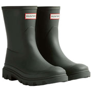 Bottes Wellington Courtes Hunter Downpour - Vert Olive Foncé