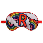 Masque pour les yeux en soie Jessica Russell Flint R for Rainbow - Blanc/Rose/Jaune
