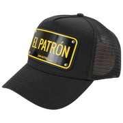 Casquette Trucker en Aluminium El Patron de John Hatter - Noir