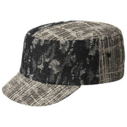 Casquette Kangol Denim Mashup Army - Surpiqûre Noire