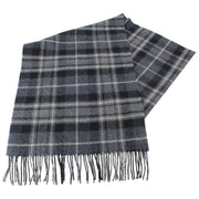 Locharron of Scotland Écharpe de chasse en laine d'agneau Darwin Macrae - Gris