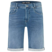 MAC Jeans Jog'N Light Sweat Denim Shorts - Summer Blue Utilisé Authentique