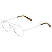 Lunettes de lecture MessyWeekend Cruise à lumière bleue - Transparent/Argent