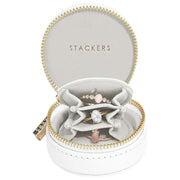 Boîte à bijoux de voyage Stackers Oyster - Galet blanc