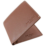Portefeuille en cuir grainé Sidnny Ted Baker - Tan