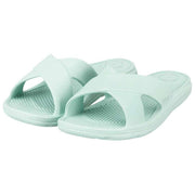 Sliders à sangles croisées SOLBOUNCE Bounce de Totes - Vert Menthe