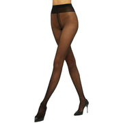 Wolford Individual Ultra Sheer 10 Denier Tights - Black