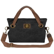 ZEDE Pont Des Arts Medium Cross Body Bag - Black