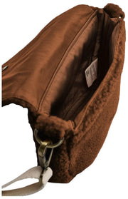Sac à bandoulière Hindbag Margault Teddy - Marron
