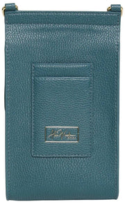 Alice Wheeler London Mini Sac à Bandoulière Bloomsbury - Bleu Sarcelle