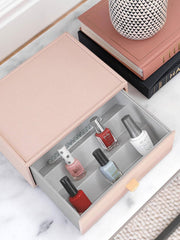 Tiroir à vernis à ongles classique Stackers - Blush/Or