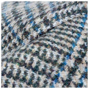 Casquette Plate Dents Stanwick Tweed - Bleu