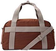 Sac de sport Roka Gatwick en toile recyclée de taille moyenne - Marron chocolat