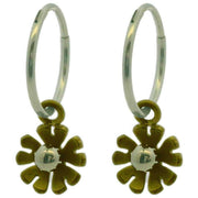 ti2-titanium-ten-petal-flower-charm-hoop-earrings---tan-34455973