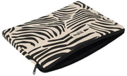 Housse pour ordinateur portable Hindbag Ava Small 13 pouces - Zèbre écru