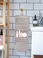 Petite trousse de toilette suspendue Stackers - Taupe