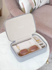 Boîte à bijoux et accessoires de voyage Stackers - Lavande