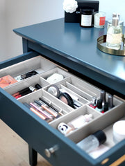 Organisateur de tiroir de maquillage Stackers - Rose poudré