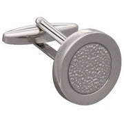 david-van-hagen-hammered-metal-cufflinks---silver-34498356