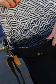 Sac à bandoulière matelassé Hindbag Margault - Noir