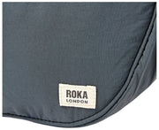 Sac à bandoulière Roka Farringdon Taslon - Gris corbeau