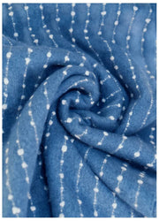 Écharpe douillette Powder Dakota - Bleu marine