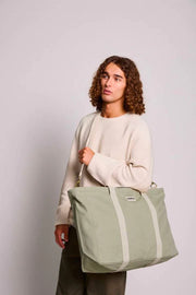 Sac week-end Hindbag Jean - Vert Argile