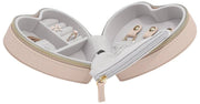 Boîte à bijoux de voyage Stackers Heart - Raphia Blush