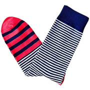 bassin-and-brown-barnette-multi-stripe-socks---navywhitesalmon-35060313