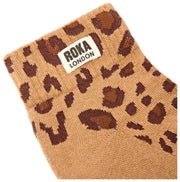 Chaussettes Roka Wembley Anke - Savannah Léopard Sable Beige