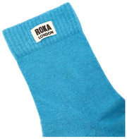 Chaussettes Roka Wimbledon Crew - Bleu Adriatique