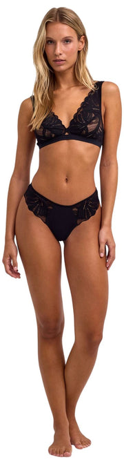 Falke String Delicate Touch - Noir