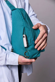 Hindbag Felix Sling Bag - Bleu Paon