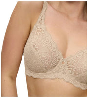 Soutien-gorge en dentelle à armatures Triumph Amourette - Beige peau