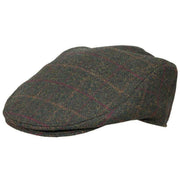 dents-colliford-check-tweed-flat-cap---olive-green-34491097