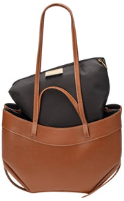 Sac fourre-tout Origami Elie Beaumont - Tan