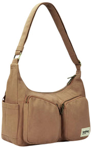 Sac à bandoulière multi-poches Hindbag Emile - Marron cannelle