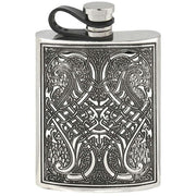 english-pewter-company-6oz-celtic-knot-flexi-cap-flask---silver-34391236