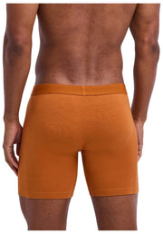 Falke Daily Comfort Lot de 2 boxers à jambe longue - Bleu/Orange