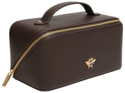 Alice Wheeler London Valise de Train de Luxe - Marron Chocolat