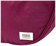 Sac bandoulière Roka Farringdon Taslon - Rouge Merlot