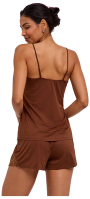 Haut de chemise Falke Delicate Touch - Deer Brown