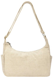 Sac à bandoulière multi-poches Hindbag Emile - Beige jute