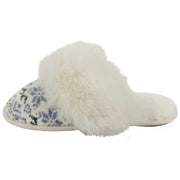 totes-toasties-fair-isle-knit-mule-slippers---blue-34475721