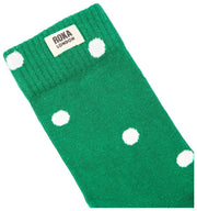 Chaussettes Roka Wimbledon Crew - Amazon Dot Vert/Blanc