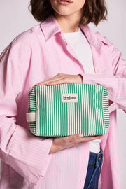 Trousse de Toilette Hindbag Leon - Rayures Vertes