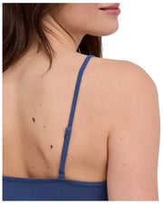 Falke Daily Seamless Spaghetti Top - Capitaine Bleu