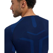 falke-warm-long-sleeved-tight-fit-shirt---space-blue-35932471